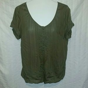 EC Tunic top with roll up sleeves